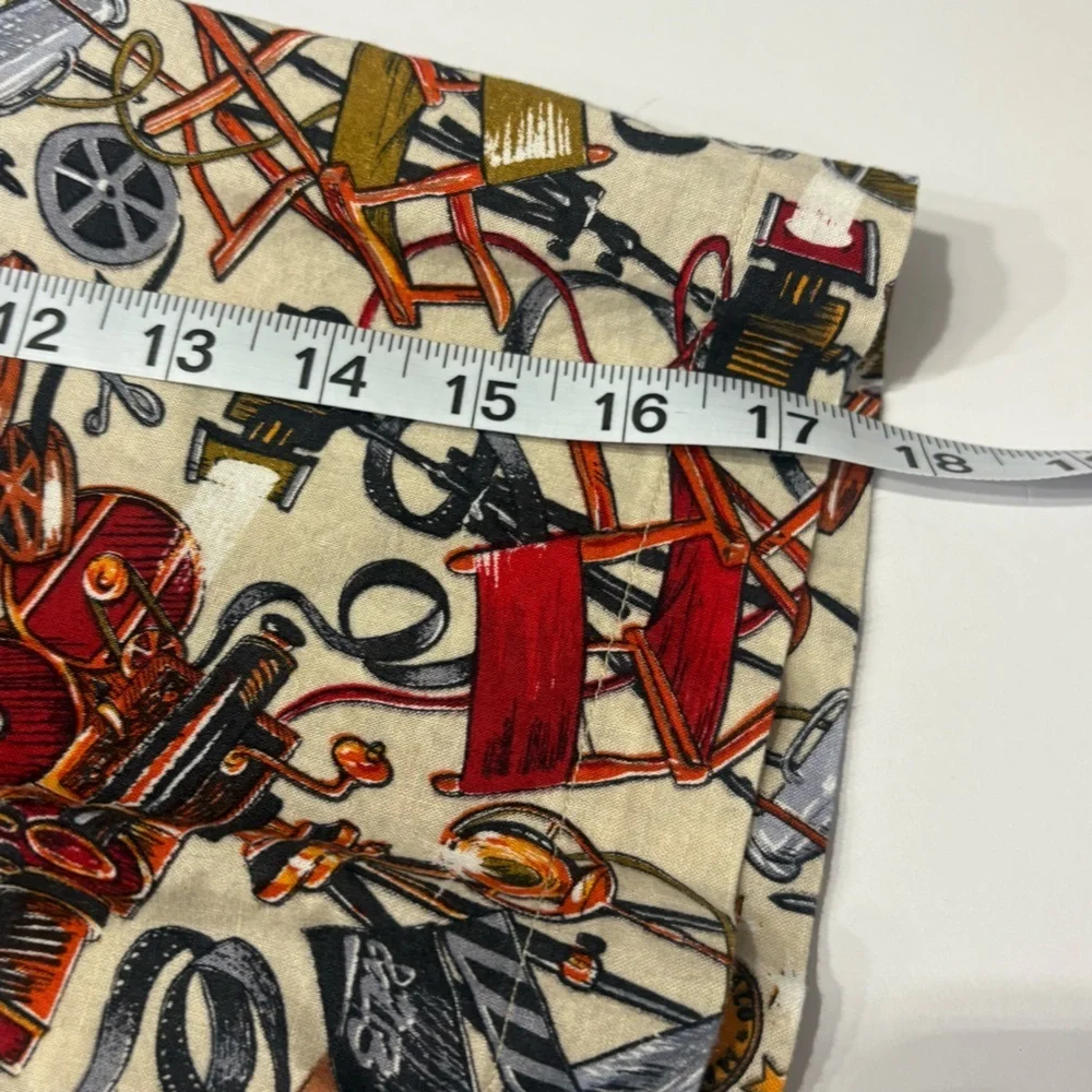Men's Vintage Print Casual Shirt - Picture 10 of 13